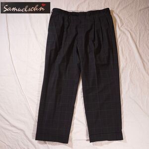 Vintage Samuelsohn Dress Pants Plaid 39x29